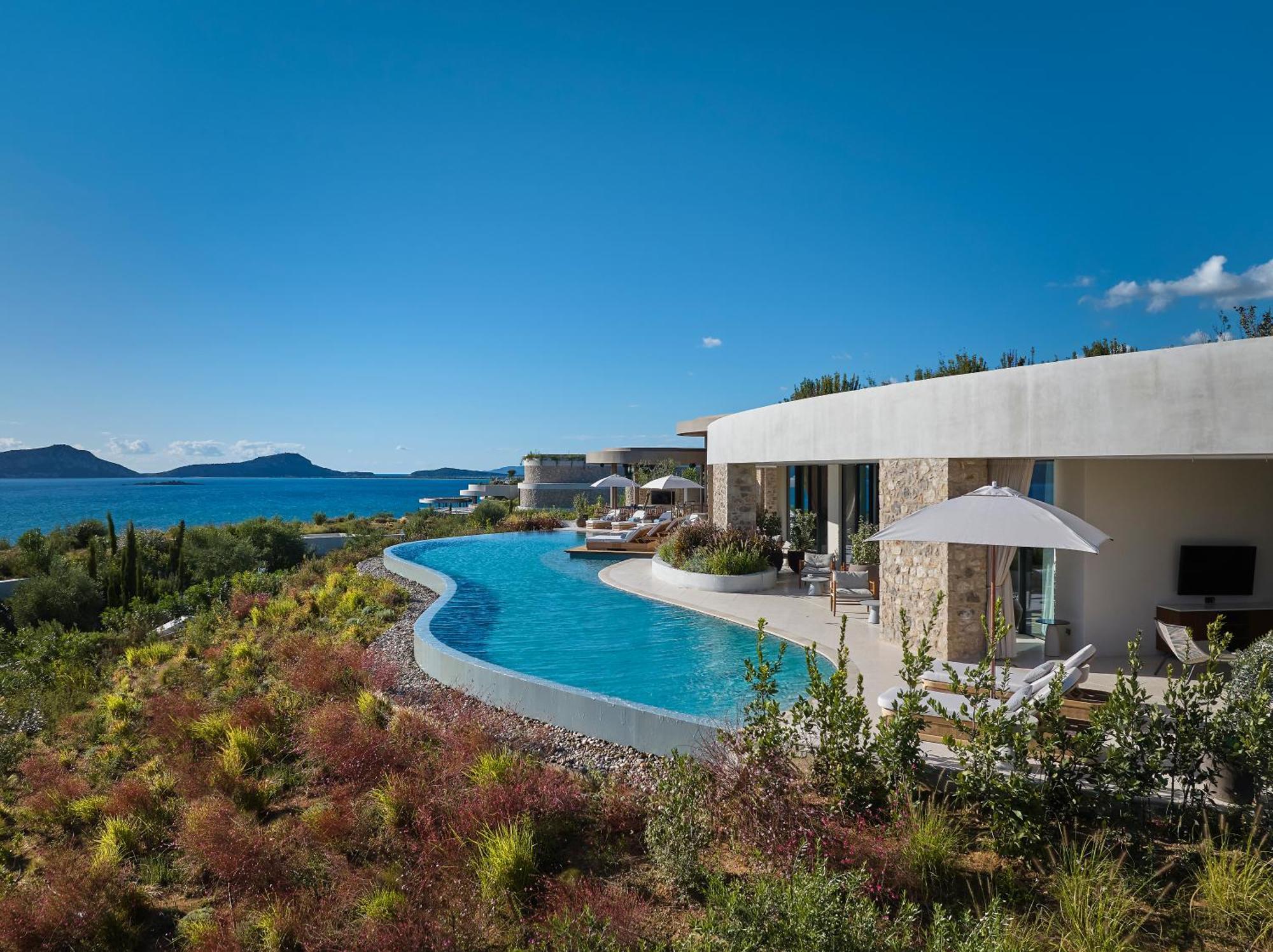 Mandarin Oriental, Costa Navarino Pylos Buitenkant foto