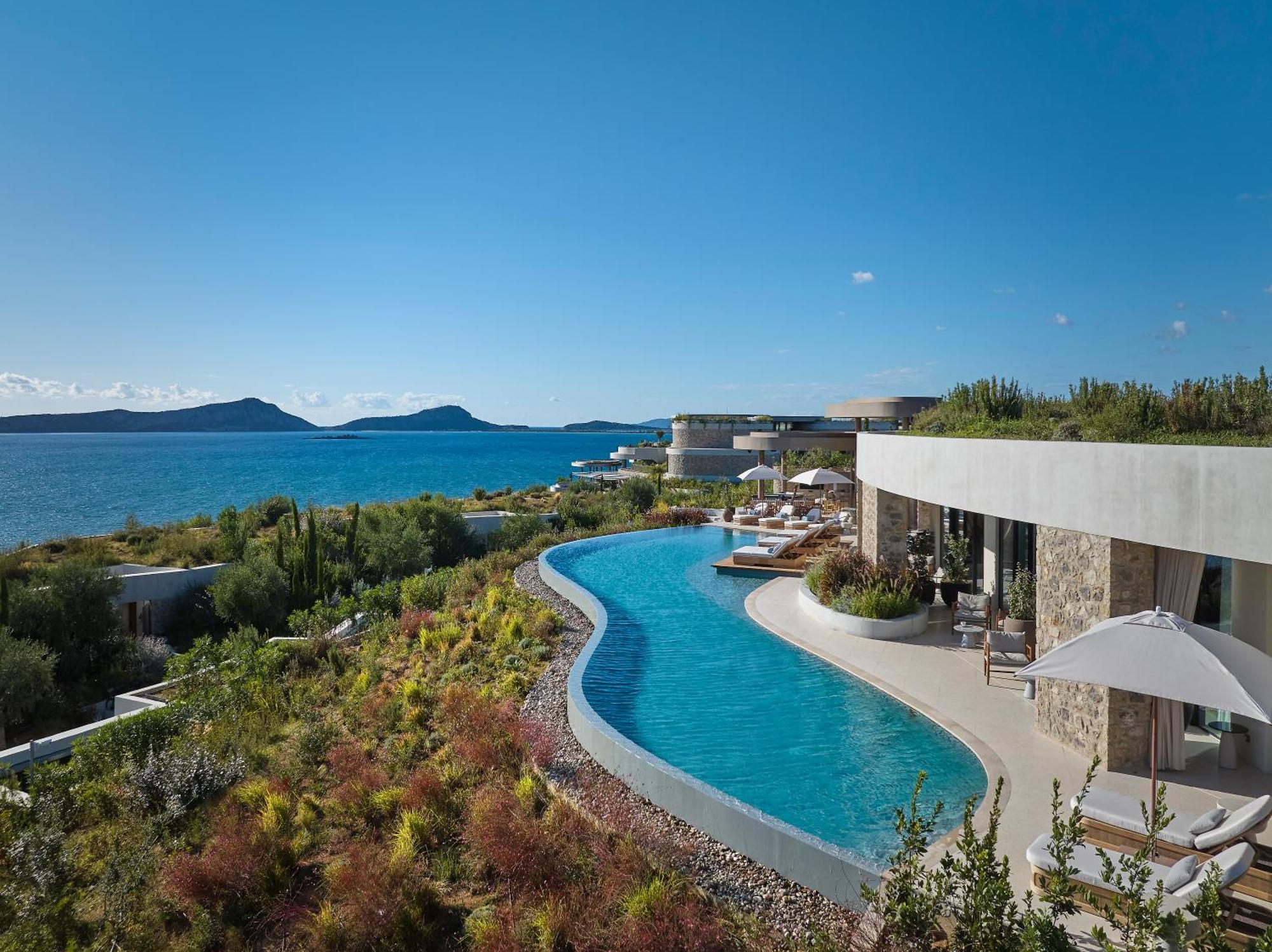 Mandarin Oriental, Costa Navarino Pylos Buitenkant foto